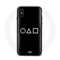 iPhone XS Max cover Squid Game logo