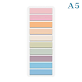 Miniatyrbild 1 av 5: 60st vattentät lösbladsetikett Sticky Notes Index Flaggor Tab A5
