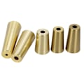 Miniatyrbild 4 av 8: Fot Solid Borstad Järn Bord Stol Cylinder Cap Protect Decor A2