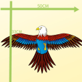 Miniatyrbild 3 av 8: Nytt fiskespö Dynamic Kite Lätt att flyga för vuxna Drakar Ou A2