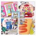 Miniatyrbild 3 av 8: DIY Creative e Quiet Book Educational Kuromi Homemade Decompres A10
