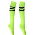 Miniatyrbild 8 av 8: 1 par fotbollsstrumpor högkvalitativ lång tub knä bomull vuxen Dark Green