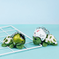 Miniatyrbild 5 av 5: Kawaii Helmet Sea Turtle Keychain e Animal Plush Keychain Chil 01