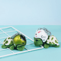 Miniatyrbild 5 av 5: Kawaii Helmet Sea Turtle Keychain e Animal Plush Keychain Chil 04