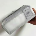 Miniatyrbild 1 av 8: e Pennväska Transparent Frostat case Flerlagers blixtlås St Gray