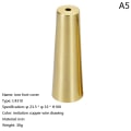 Miniatyrbild 1 av 8: Fot Solid Borstad Järn Bord Stol Cylinder Cap Protect Decor A5
