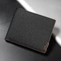 Miniatyrbild 1 av 8: Denim Plånböcker Plånböcker Herr Dam Inlägg Business Foldable Cowhid Black