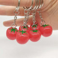 Miniatyrbild 1 av 5: 1 ST Simulation Tomato Key Chain Resin Tomat Key Chain Bag Pen