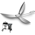 Miniatyrbild 2 av 8: One-Touch Cleaning System Kit Design för Weber Kettle Grill L
