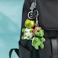Miniatyrbild 2 av 5: Kawaii Helmet Sea Turtle Keychain e Animal Plush Keychain Chil 01