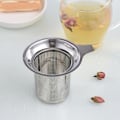 Miniatyrbild 1 av 8: Återanvändbar tesil i rostfritt stål Mesh Infuser-korg Lös