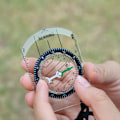 Miniatyrbild 4 av 8: Utomhus Professionell Mini Kompass Kartskala Linjal Multifunktion Clear