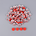 Miniatyrbild 1 av 8: 100/ST Cap Cap CAP 20 mm Diameter Red