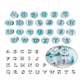Miniatyrbild 1 av 8: Bakning Form Form Bokstav Fondant Cookie ter Alphabet and Numbe B