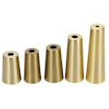 Miniatyrbild 2 av 8: Fot Solid Borstad Järn Bord Stol Cylinder Cap Protect Decor A3