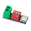 Miniatyrbild 5 av 8: 5-20V PD snabbladdningstestkort USB Typ-C Justerbar PD Trig