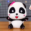 Miniatyrbild 5 av 5: Babybus Panda Plush Baby Bus Toys Kiki Miu Panda Plushie Cartoon Animal Stuffed Dolls Toy Children Girls Birthday Gift Bmiumiu 22cm