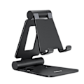 Miniatyrbild 1 av 5: Adjustable cell phone stand table, foldable aluminum for compatible all smartphones