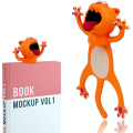 Miniatyrbild 5 av 5: Funny Bookmarks - 3pcs Bookmarks Wacky Pals, Cute Animals Bookmarks For Kids, Boys And Girls Cat