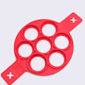 Miniatyrbild 1 av 7: Silicone Non-stick Baking Cookie Mold, Cake Mold, Pancake Mold picnic Make Delicious Baked Goods 4pcs