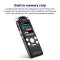 Miniatyrbild 5 av 6: Voice Recorder Recording Activated Audio Sound Digital Professional Dictaphone USB PCM 1536Kbps As Shown
