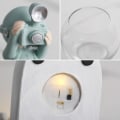 Miniatyrbild 7 av 7: Astronaut Hydroponic Resin Decoration Plant Vase Creative Nordic Style Cafe Living Room Decoration Diver Plant Hydroponic Gift White-B