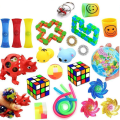 Miniatyrbild 1 av 3: Favor 24st Fidget Set Pack för barn Pop it Stress ball