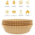Miniatyrbild 2 av 5: 100-Pack Air Fryer Papper - Bruna 16 cm. Brun