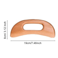 Miniatyrbild 3 av 6: Träterapi Gua sha massageverktyg