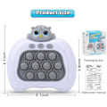 Miniatyrbild 3 av 7: Owl Pop It Game - Pop It Pro Light Up Game Quick Push Fidget Spel