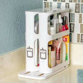 Miniatyrbilde 3 av 6: Multifunksjonell Oppbevaringshylle Krydder Krydderkrukke Hylle Roterende Organizer Hjem