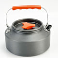 Miniatyrbild 2 av 6: Utomhus vattenkokare camping tebryggning speciell vattenkokare portabel gasspis teservis picknick tekanna camping öppen eld 1.1L kettle [with mesh bag]