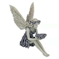 Miniatyrbillede 1 af 4: Havedekoration Siddende Magisk Fe, Siddende Elvere Have F