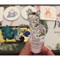 Miniatyrbild 2 av 5: Vinkork för champagneflaskor (transparent katt)