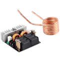 Miniatyrbild 2 av 8: Värmeplatta ZVS Högfrekvent Induktionsspole Uppvärmningsmodul Komponenter 1000W 12‑48V