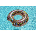 Pikkukuva 1 / 3: Kelluva vesilepotuoli uima-altaaseen 50cm, puhallettava kelluva lepotuoli uima-altaaseen, kelluva vesilepotuoli uima-altaaseen, lapsille. chocolate 80cm