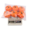 Pikkukuva 4 / 5: LED-kurpitsalamput, Halloween-kurpitsat paristoilla, kurpitsateelamput, valaistut Jack O Lanterns Halloween-koristeluun, oranssi 25*19cm