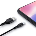 Miniatyrbilde 3 av 5: 2 i 1 Type-C Micro USB-kabel Mobiltelefon Hurtiglader Kabel M C2