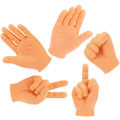 Miniatyrbild 3 av 6: Små Händer Små Händer Fingerdockor Mini Fingerhänder Långfinger