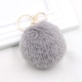 Miniatyrbillede 5 af 5: 2 stk. Nøglering Blød plysj Charm Ring Nøglering Kunstpels Bolde Taske Pen