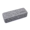 Miniatyrbillede 1 af 3: Robust Beskyttende Hardcase Brilleetui Tekstil - Grå