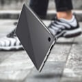 Pikkukuva 4 / 4: Kotelo - AVIZAR - Galaxy Tab S6 Lite - Joustava silikonigeeli - Erittäin ohut - Läpinäkyvä valkoinen Vit