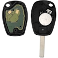 Miniatyrbillede 7 af 7: Knapper 433 Mhz Fjernbetjening Bilnøgle Skal med PCF7947 Chip VA2 Blad til Ren-ault Kangoo 2 Clio 3 Duster Modus Twingo DACIA Logan