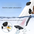 Miniatyrbillede 2 af 3: Elektrisk vandpistol med stor vandopbevaringskapacitet og kraftfuld strøm absorberer automatisk vand til udendørs strande i swimmingpools White
