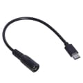 Miniatyrbillede 4 af 5: Type-C til DC strømkabel 5V DC 5.5 x 2.1mm hun til USB C stik opladerkabel
