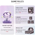 Pikkukuva 6 / 8: POPMART SKULLPANDA The Mare of Animals -sarjan hahmolelut Blindboxit, keräilylelut, yksittäinen laatikko (satunnainen väri)