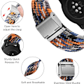 Pikkukuva 3 / 5: 22 mm:n ranneke Huawei Watch GT2:lle, GT2 Pro:lle, Watch GT/3/3 Pro/GT2e:lle, Galaxy Watch 3 45 mm:lle, Galaxy Watch 46 mm:lle, Gear S3 Frontierille