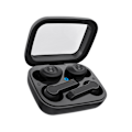 Pikkukuva 1 / 5: TWS Bluetooth 5.0 -kuulokkeet langattomat nappikuulokkeet 9D Stereo Urheilu Vedenpitävät Neljä nappikuuloketta Headset Hea