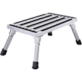 Miniatyrbillede 2 af 5: 47x30x23cm Aluminium Foldbar Trinbræt 1 Trin Arbejdsplatform Max.