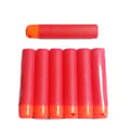 6 st Mega För Nerf 9.5cm Röda Prickskyttegevär Dart Pilar Mega Skum Refill Pilar Stora